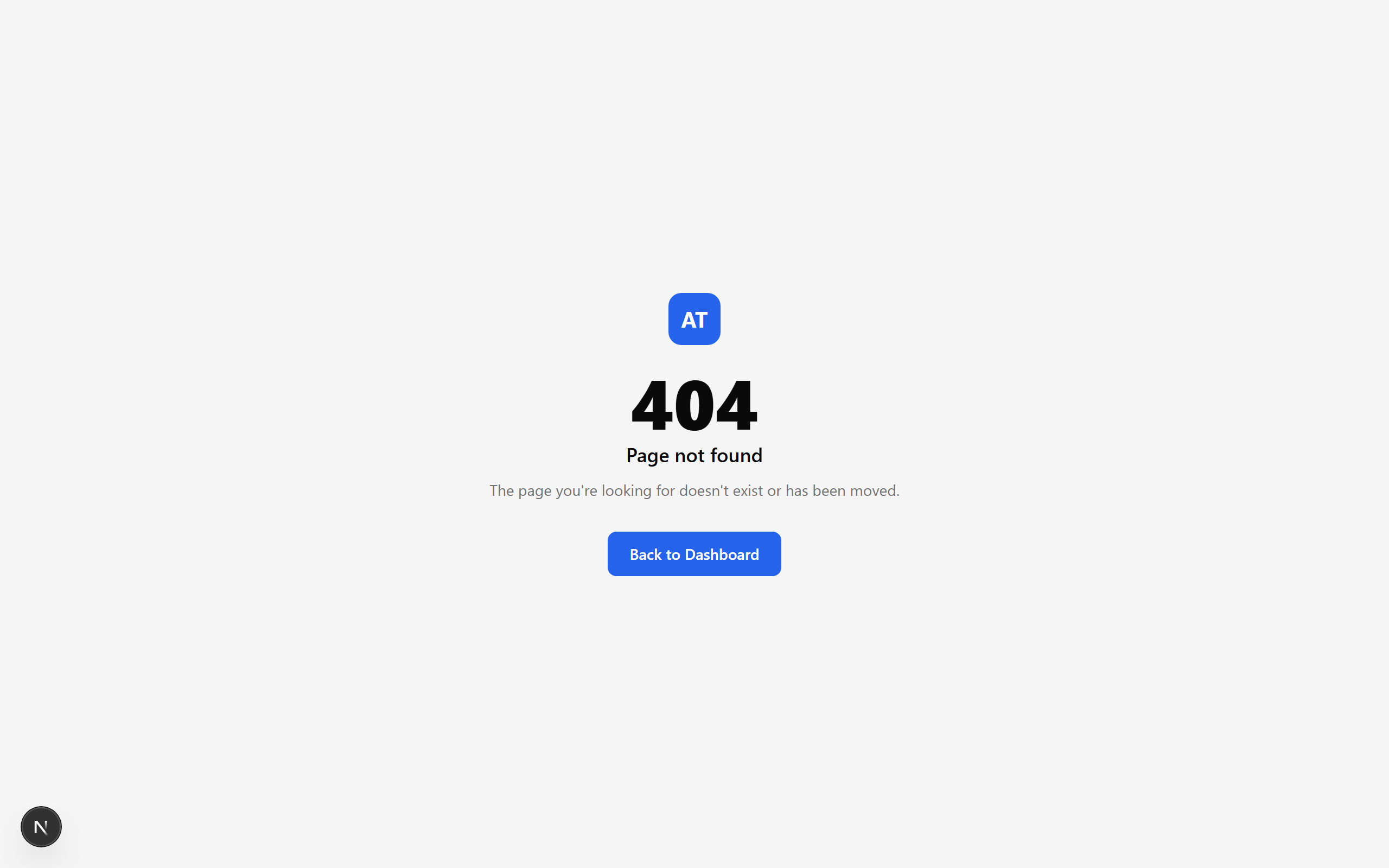 Sales dashboard with summary cards